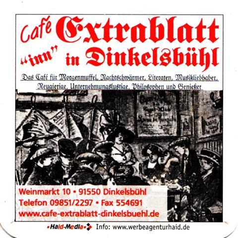 dinkelsbhl an-by cafe extrablatt 1a (quad185-u adresse-schwarzrot)